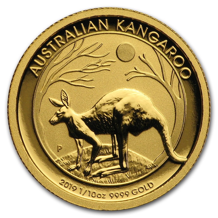 Buy 2019 Australia 1/10 oz Gold Kangaroo BU | APMEX