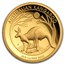 2019 Australia 1 oz Gold Kangaroo Proof (High Relief, Box & COA)