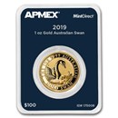 2019 Australia 1 oz Gold Swan (MintDirect® Single)