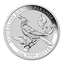 2019 Australia 1 oz Silver Bird of Paradise Manucodia BU