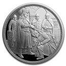 2019 Austria Proof Silver €10 Knights' Tales (Adventure)