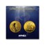 2019 Barbados 1 oz Gold Caribbean Seahorse BU