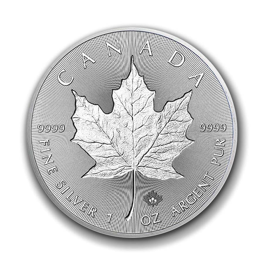 Buy 2019 Canadian 1 oz Silver Incuse Maple Leaf BU | APMEX