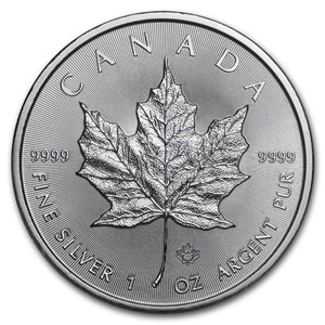 Buy 19 Canada 1 Oz Silver Maple Leaf Bu Apmex