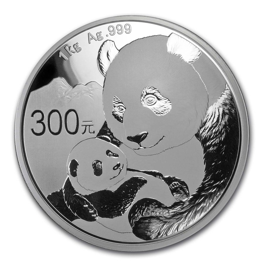 2019 China 1 kilo Silver Panda Proof (w/Box & COA)