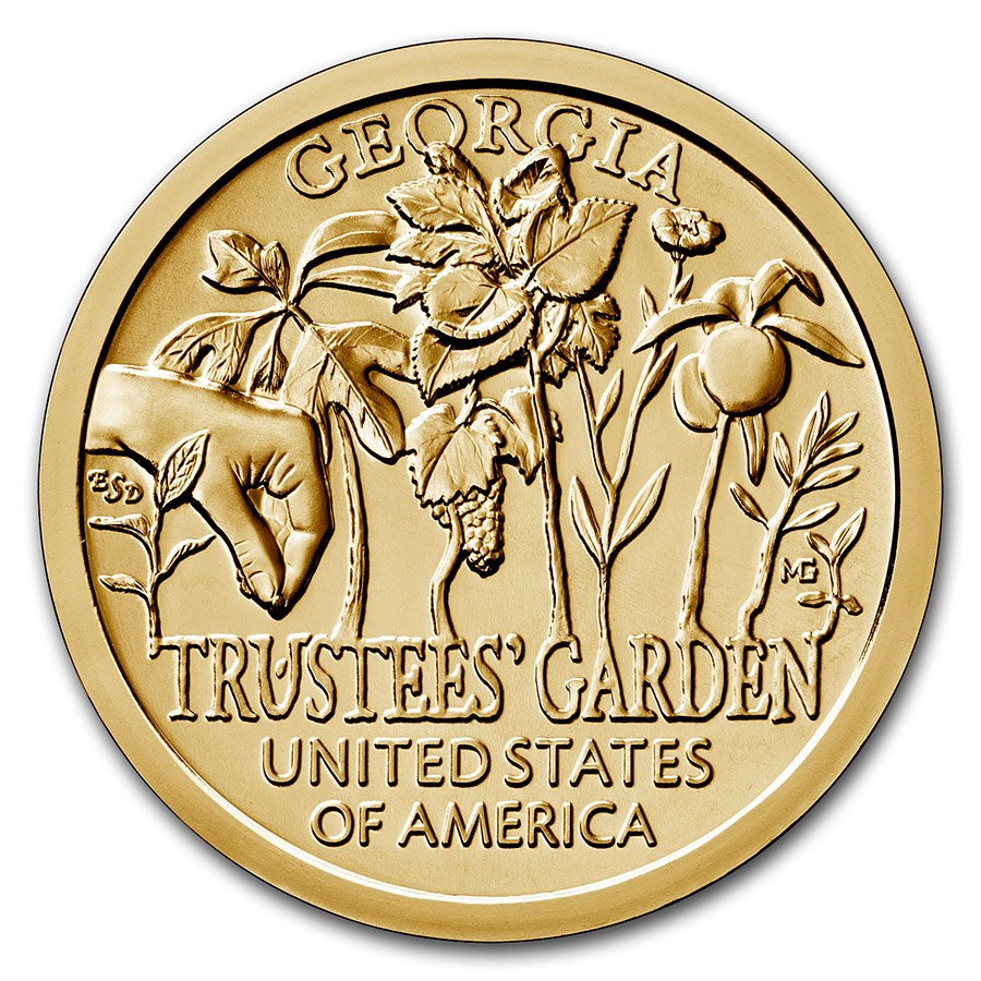 2019-D American Innovation $1 Trustees' Garden BU (GA)