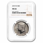 2019-D Kennedy Half Dollar MS-66 NGC