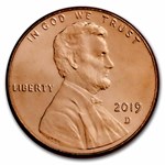 2019-D Lincoln Cent BU (Red)