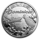 2019 Dominica 1 oz Silver Sisserou Parrot BU