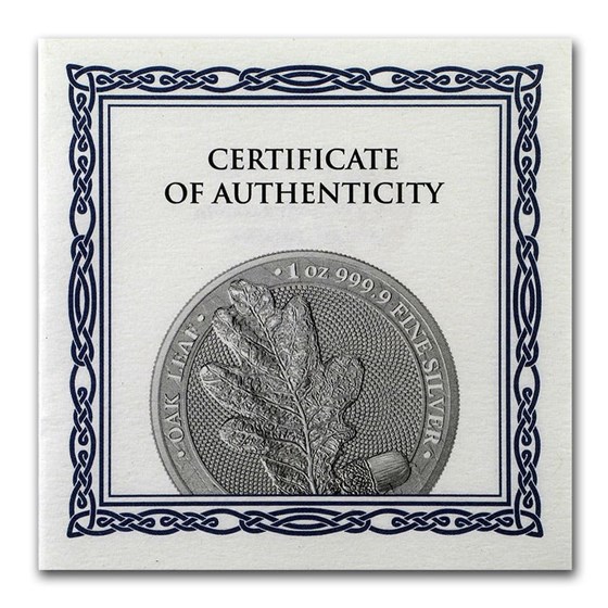 Buy 2019 Germania Oak Leaf 1 oz Silver Round BU | APMEX