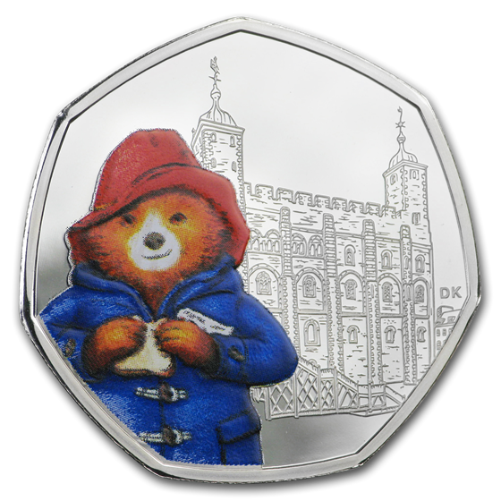 Buy 2019 Great Britain 50p Silver Proof Paddington Bear at the Tower ...