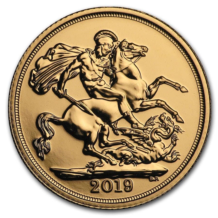2019 Great Britain Gold Sovereign BU