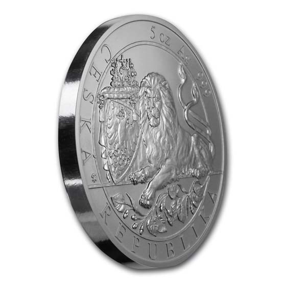 Buy 2019 Niue 5 oz Silver Czech Lion BU | APMEX