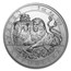 2019 Niue 5 oz Silver Czech Lion BU