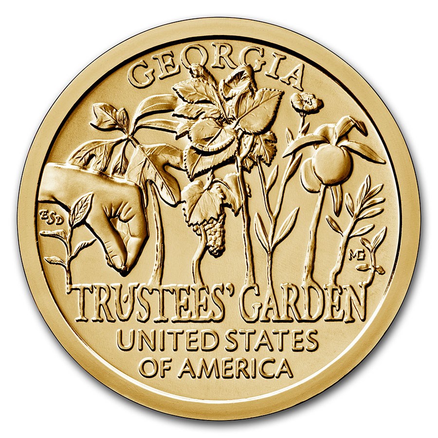2019-P American Innovation $1 Trustees' Garden BU (GA)