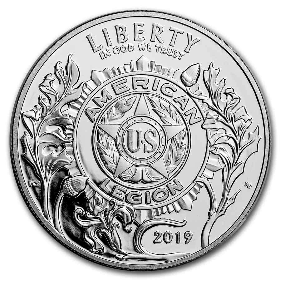 2019-P American Legion $1 Silver Proof (Capsule Only)