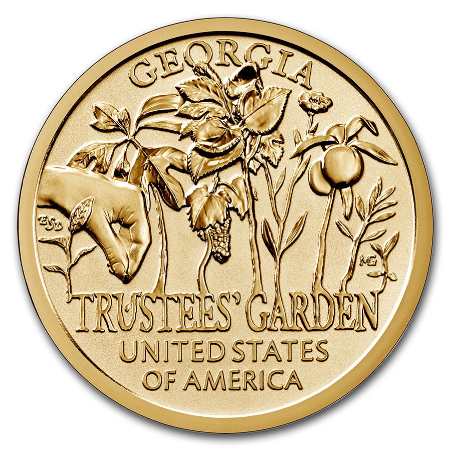 2019-S American Innovation $1 Trustees' Garden (Rev Proof) (GA)