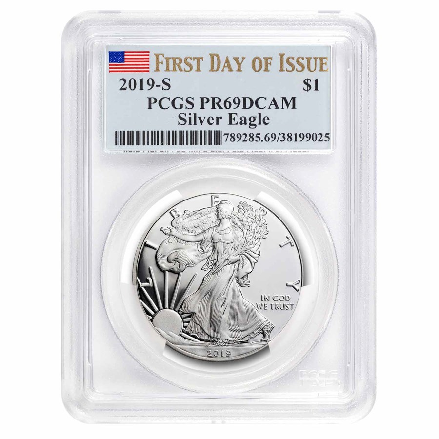 2019-S American Silver Eagle PR-69 PCGS (FDI)