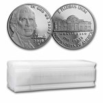 2019-S Jefferson Nickel 40-Coin Roll Proof