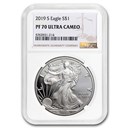 2019-S Proof American Silver Eagle PF-70 NGC