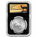 2019 South Africa 1 oz Silver Krugerrand MS-69 NGC (FR)