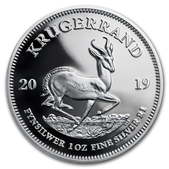 Buy 2019 South Africa 1 oz Silver Krugerrand Proof | APMEX