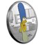 2019 Tuvalu 1 oz Silver The Simpsons: Marge Proof