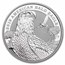 2019 Tuvalu 2 oz Silver American Eagle Piedfort with Pig Privy