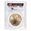 2019-W 1 oz Burnished Gold Eagle SP-70 PCGS (FDI, Mercanti)