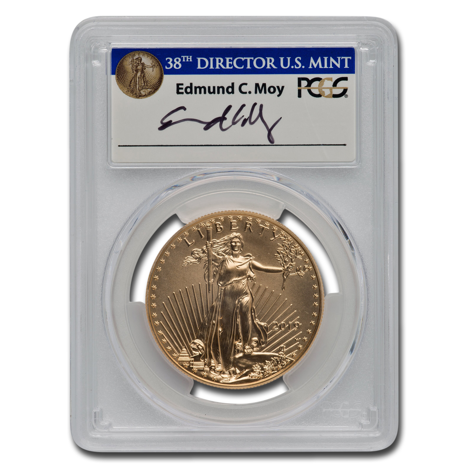 Buy 2019 W 1 Oz Burnished Gold Eagle SP-70 PCGS | APMEX