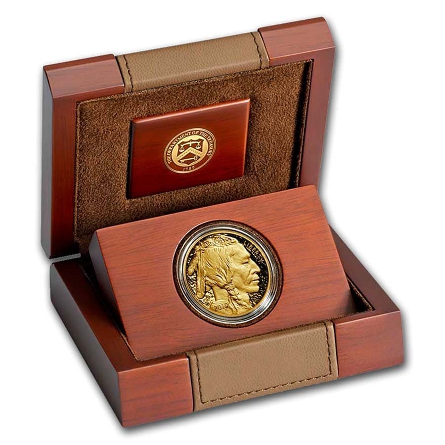 2019-W 1 oz Proof Gold Buffalo (w/Box & COA)