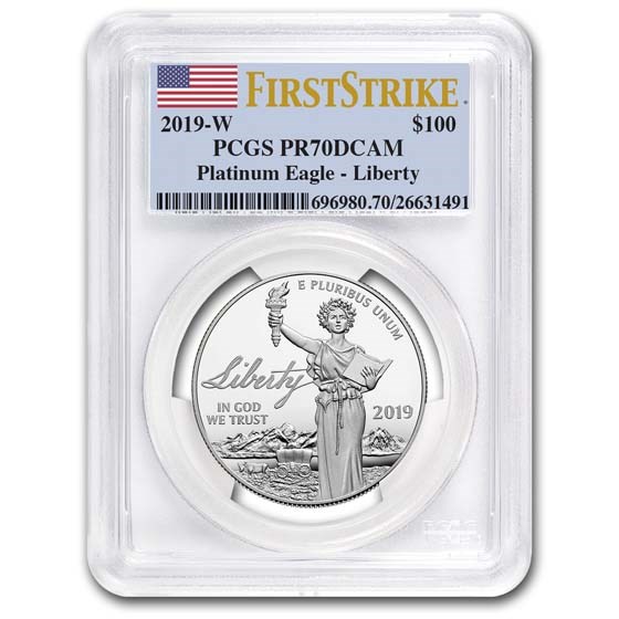 2019-W 1 oz Proof Platinum Eagle PR-70 PCGS (FirstStrike®)