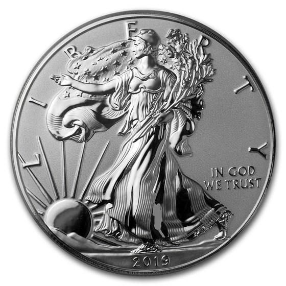 2019 S Enhanced Reverse Proof Silver Eagle