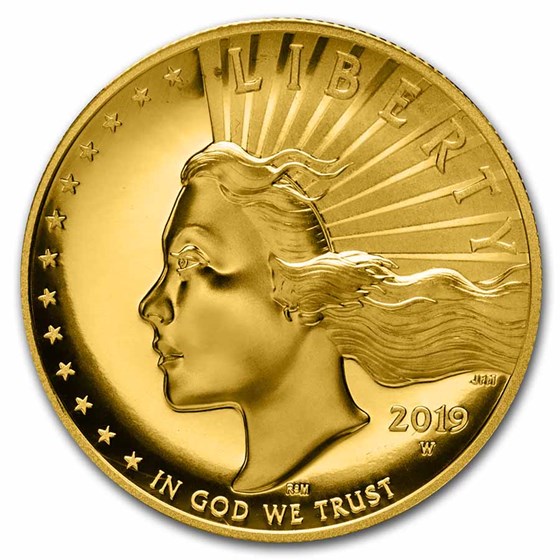 Buy 2019-W High Relief American Liberty Gold SP-70 NGC (FDI,Iskowitz ...