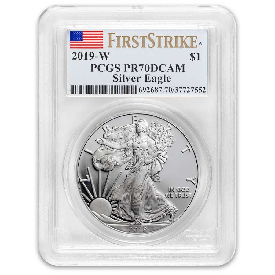 2019-W Proof American Silver Eagle PR-70 PCGS