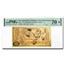 2020 1 N Hamp Goldback - Aurum Gold Foil Note 24k MS-70 PMG (FDI)