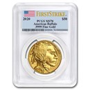 2020 1 oz Gold Buffalo MS-70 PCGS (FirstStrike®)