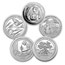 2020 5-Coin 5 oz Silver ATB Set (America the Beautiful)