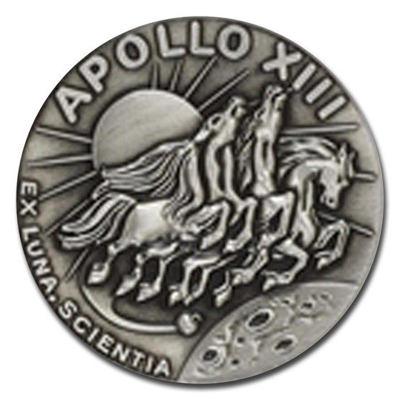 Buy 2020 Apollo 13 50th Anniversary Medal 2 Coin Set PF-70 NGC | APMEX