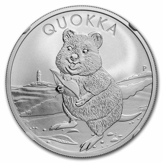 Buy 2020 Australia 1 oz Silver Australian Quokka MS-70 PCGS FS | APMEX