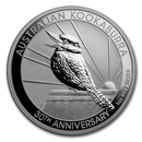 2020 Australia 1 oz Silver Kookaburra BU