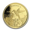 2020 Dominica 1 oz Gold Hummingbird BU