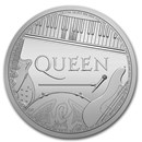 2020 Great Britain 1 oz Silver Music Legends: Queen BU