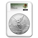 2020 Mexico 1 kilo Silver Libertad MS-70 NGC (ER, Coat of Arms)