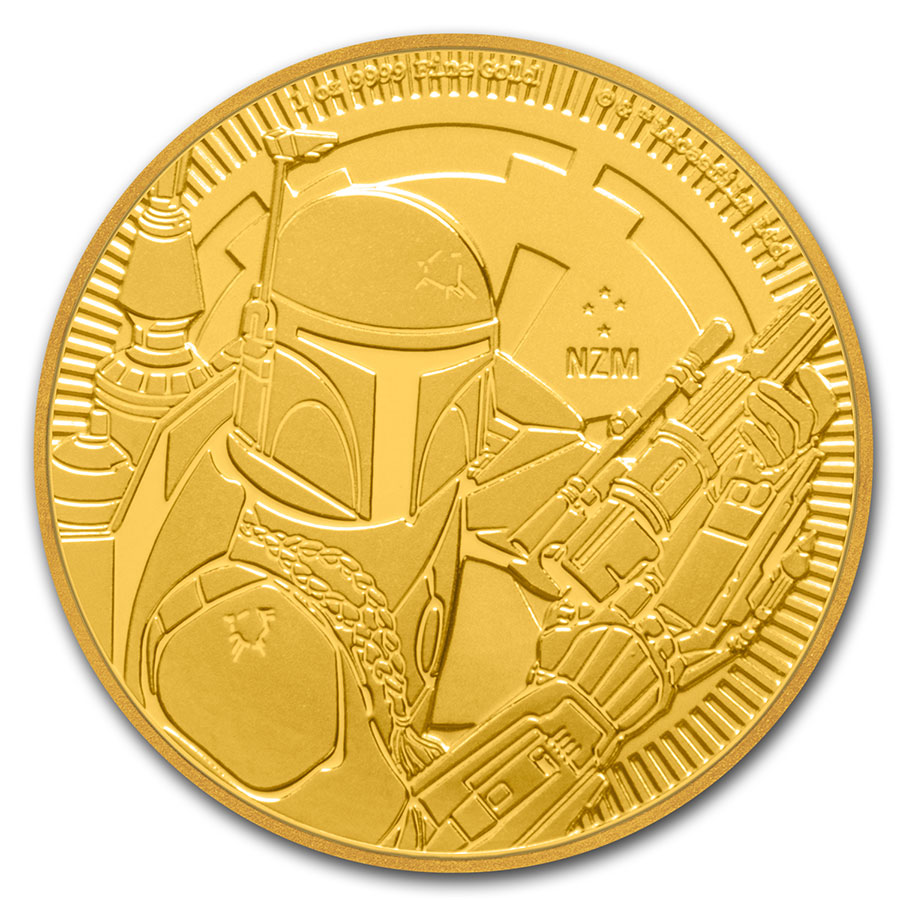 Buy 2020 Niue 1 oz Gold $250 Star Wars: Boba Fett BU | APMEX