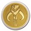 2020 Niue 1 oz Gold $250 Star Wars: Mandalorian Mythosaur BU