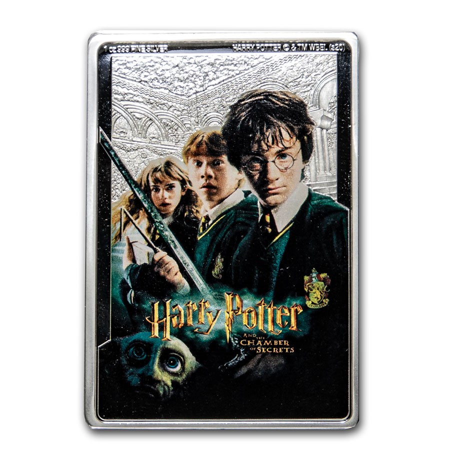 2020 Niue 1 oz Silver $2 Harry Potter and the Chamber of Secrets