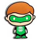 2020 Niue 1 oz Silver Chibi Coin Collection: Green Lantern