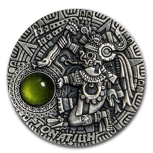 Buy 2020 Niue 2 oz Silver Antique Sun Gods; Tonatiuh | APMEX