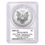 2020 (P) American Silver Eagle MS-70 PCGS (FDI, Black Label)